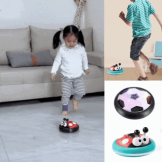 Interaktywny ślizgający się dysk z efektami świetlnymi